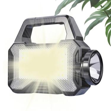 Imagem de Lanterna de energia solar, lanternas de mão, luzes solares brilhantes | Lanterna recarregável portátil, luzes de flash à prova d'água para acampamento, falta de energia, tempestade, esportes ao ar