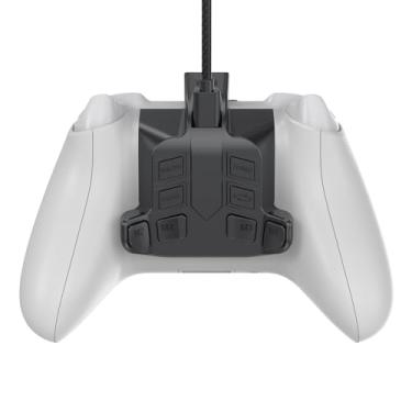 Imagem de GMVOX Back Paddles for X-BOX Controller, 4 Bcak Programmable Buttons, Support Turbo/Map/Key Swap Functions, Plug and Play with USB Cable Wired Connection, for X-BOX Console/PC/Switch,BLACK
