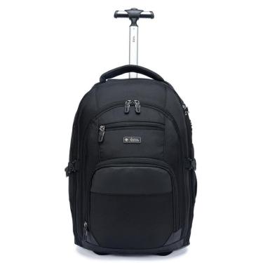 Imagem de Mochila de Rodinha Executiva Bolsa Viagem Trabalho 36 Litros-Unissex