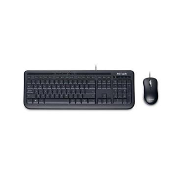 Imagem de KIT Teclado e Mouse USB Desktop 600 APB-00005 Preto Microsoft
