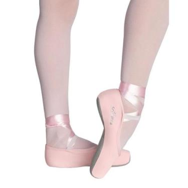 Imagem de Protetor para sapatilha de ponta Ballet Só Dança ac-12, ROSA, P (3512-