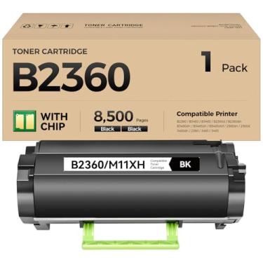 Imagem de Cartucho de toner preto de alto rendimento B2360 M11XH com chip de substituição para toner Dell B2360 M11XH compatível com Dell B2360 B2360d B2360dn B3460dn B3465dn B3465dnf Tinta de impressora a