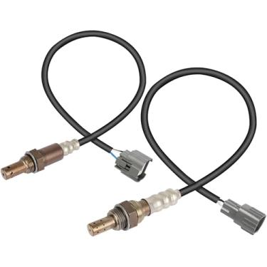 Imagem de QIJIAUTO Sensor de oxigênio O2 compatível com Subaru Outback 2004-2009, Forester 2006-2010, Impreza 2006-2011, Legacy 2004/2006-2009 e para Saab 9-2X 2006, 2,5L, conjunto de 2-PC, Upstream, Replace# 3