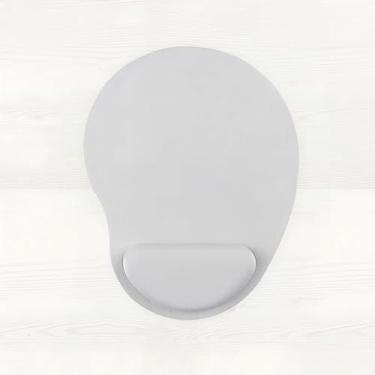 Imagem de Mouse pad ergonômico, mouse pads de computador com suporte de pulso, base antiderrapante e tecido liso, 24 x 17 cm