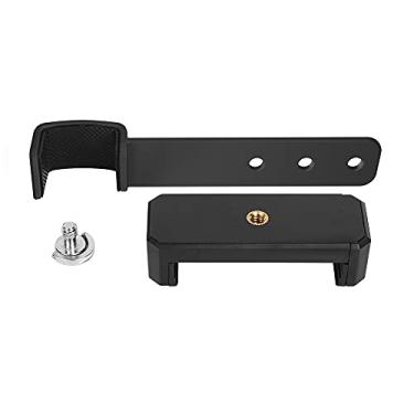 Imagem de Kit de suporte de suporte de celular multifuncional preto suporte de clipe de telefone + tripé + bastão de selfie para DJI para bolso OSMO e 2 peças de acessórios de câmera gimbal