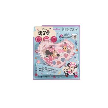 Imagem de Kit Maquiagem Infantil Minnie Mouse Fenzza - Teen Completo Lavável - Presente Meninas Disney DIS024