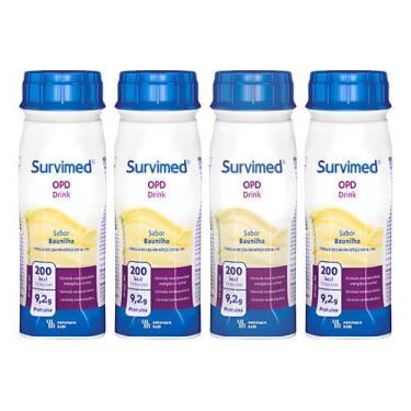 Imagem de Survimed Opd Drink 200ml Baunilha Kit 4 Unidades Baunilha - FRESENIUS