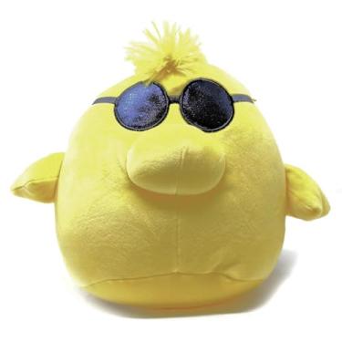 Imagem de Squishmallows 10" Peanuts Woodstock with Sunglasses, Yellow