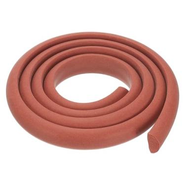 Imagem de PATIKIL Tira de vedação de espuma de silicone, 18 mm x 6 mm x 2 m, protetor de vedação em forma de D, protetor de calafetagem, esponja sólida, enchimento de juntas de borracha para vedação, bloqueador