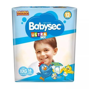 Imagem de Fralda babysec jumbo xxg 16 unidades