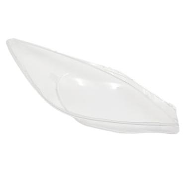 Imagem de Compatível com mazda 3 velocidades 2011 2012 2013 2014 2015 tampa do farol dianteiro do carro lente de vidro faróis abajur transparente máscaras de proteção(Right)