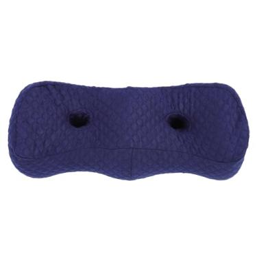 Imagem de HURRISE Travesseiro de Perna, Travesseiro de Apoio de Joelho de Algodão Com Memória Com 2 Alturas Ajustáveis ​​e Design Ergonômico para Casa, Escritório, Estudo para Dormir