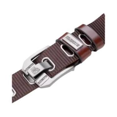 Imagem de Cinto Masculino De Lona De Nylon Reforçado Com Fivela De Pino Para Jea