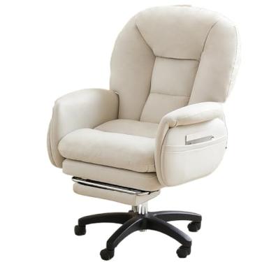 Imagem de VHDY85KA Cadeira de escritório ergonômica confortável para uso doméstico, cadeira reclinável, para sofá, computador ideal para longas horas sentado, cadeira de escritório