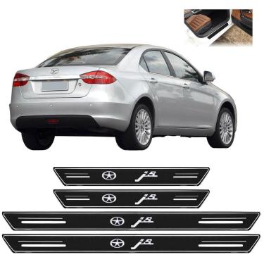 Imagem de Soleira De Porta Platinum Jac J5 2012 A 2016 4 Portas Preto