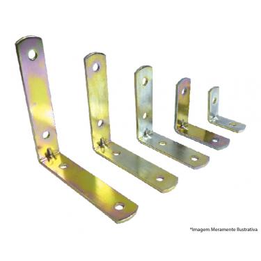 Imagem de Cantoneira P/Moveis Overtime Bicromatizado 2 c/20pcs