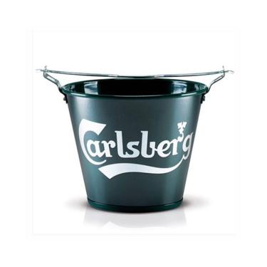 Imagem de Balde para Cerveja em Alumínio 5L Carlsberg - Alumiart Falcão