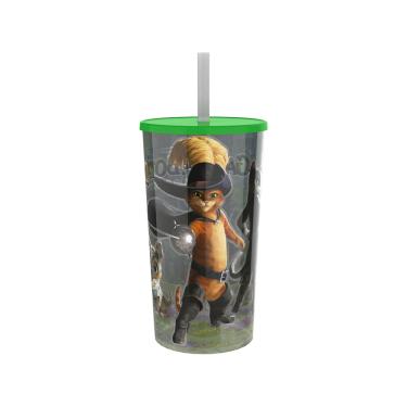 Imagem de Copo Gato de Botas Verde LED - Cinemark