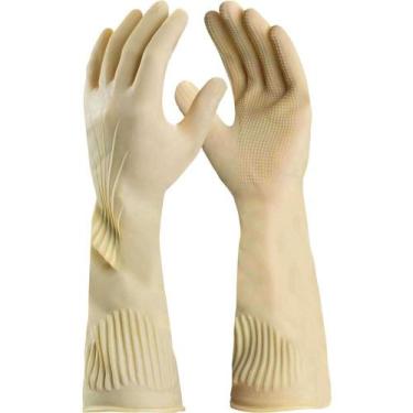 Imagem de Luva de Látex Longatex, Tamanho P, Da-2020 Danny