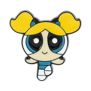 Imagem de Broche De Esmalte De Desenho Animado Menina Voadora Anime Infantil Par