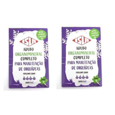 Imagem de 2x Fertilizante Adubo Concentrado Orquídea 5ml Isla