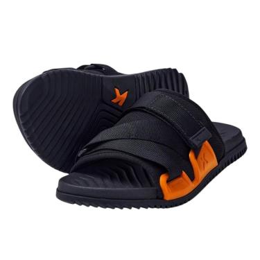 Imagem de Chinelo Kenner Hyper Z Pro Nylon Masculino Preto e Laranja-Masculino