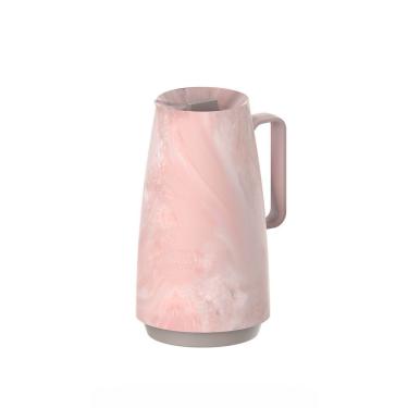 Imagem de Bule Térmico Tramontina Exata Plástico Marmorizado Rosa 500ml Tramontina