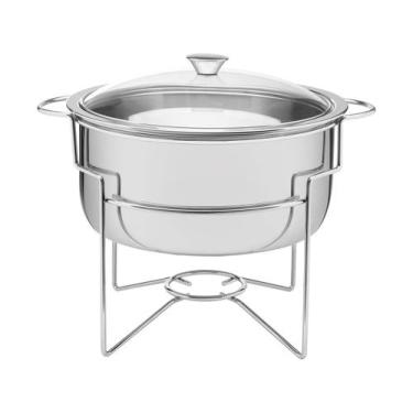 Imagem de Rechaud Banho-maria Tramontina em Aço Inox 7 L