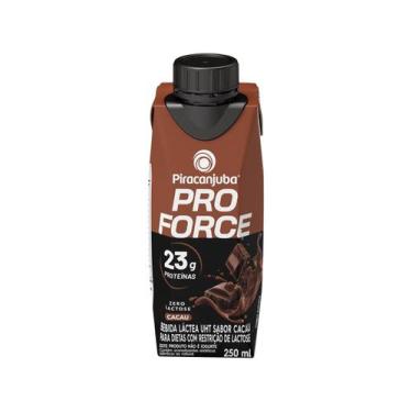 Imagem de Bebida Láctea Zero Lactose ProForce Cacau 23g de Proteína 250ml Piraca