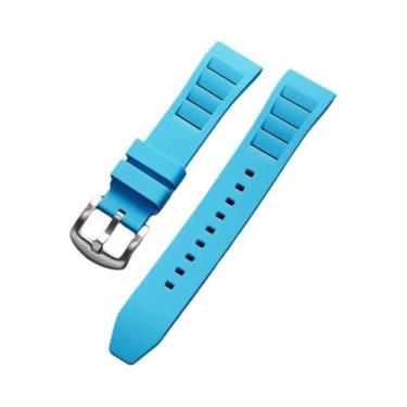 Imagem de Pulseira De Borracha Impermeável Para Relógio Seiko 20mm 22mm Com Libe