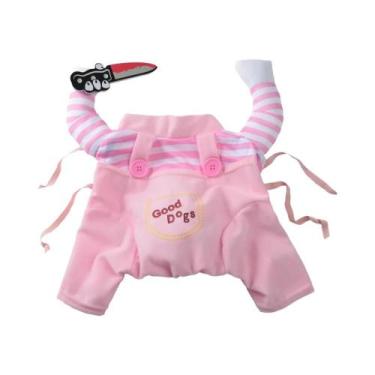 Imagem de Fantasia De Halloween Para Cães Grandes, Roupas Ajustáveis Para Animai