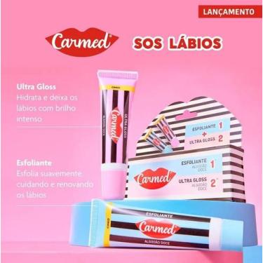 Imagem de Carmed Kit SOS Lábios com Esfoliante + Ultragloss 10g cada - Nobel