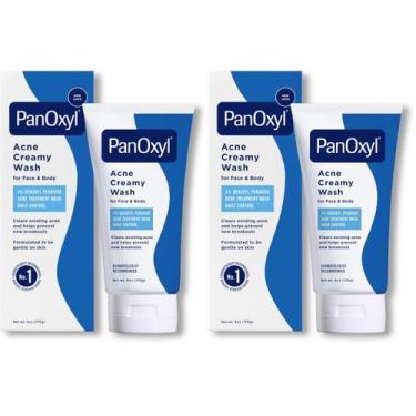 Imagem de PanOxyl Creme de Limpeza Antiacne 4% Peróxido de Benzoíla 2x170g