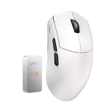 Imagem de Mouse Gamer Sem Fio Lamzu Maya X, 8000Hz, Sensor PWM 3950, DPI 30000, 