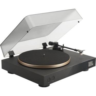 Imagem de Toca Discos Bluetooth Spinner BT JBL, Preto com Dourado - JBLSPINNERBT