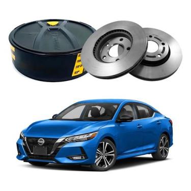 Imagem de Par Disco Freio Dianteiro Ventilado Sentra 2.0 2023 A 2024 - Fremax