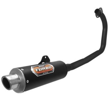 Imagem de Escapamento Pro Tork Mini Turbo Motos Titan E Fan 150 2009 Esd Curva P