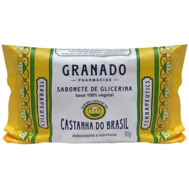 Imagem de Sabonete Glicerina Terrapeutics Castanha do Brasil Granado 90g, 1, 90g