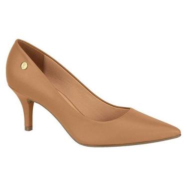Imagem de Sapato Scarpin Salto Fino Vizzano 1185702 Feminino, Camel, 36