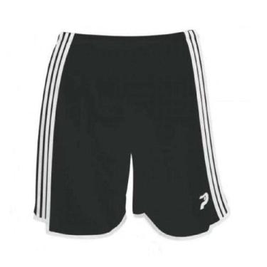 Imagem de Calção Placar Tarumã - Infantil, Preto c, Branco, M