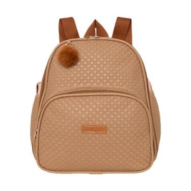 Imagem de Mochila Maternidade Pirulitando Térmica Leveza Amêndoa - Pirulitando B