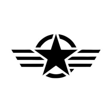 Imagem de Adesivos Refletivos Para Motocicletas Da Força Aérea Dos EUA, Adesivos