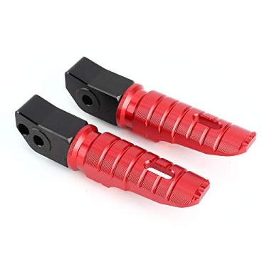 Imagem de Novo e eficiente componente de controle de pedal traseiro de motocicleta amplia a base adequada para CB125R / CB250R / CB300R (vermelho)