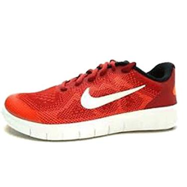 Imagem de Nike Kids Free RN 2 Big Kid Gym Red/Off-White/Track Red Boys Shoes