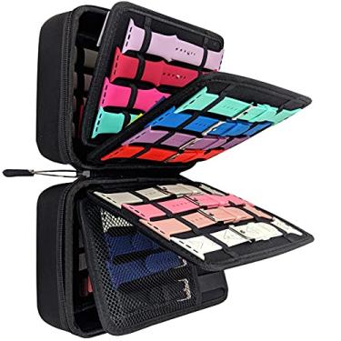 Imagem de Zero Mass Estojo de viagem para pulseiras de relógio inteligente/organizador de carteira/suporte para mais de 40 pulseiras para Apple Watch, relógio, telefone, carregadores