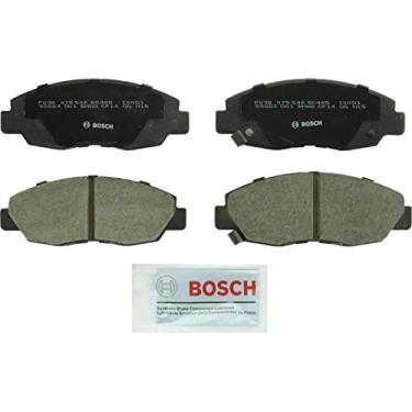 Imagem de BOSCH BC465 QuietCast Conjunto de pastilhas de freio a disco de cerâmica premium - Compatível com Acura CL; Honda Accord; FRENTE