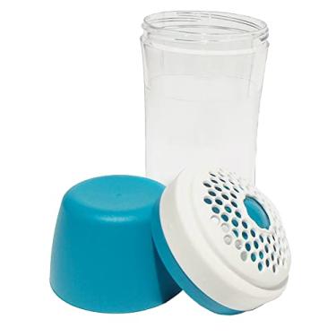 Imagem de Tupperware Dispensador transparente de 355 ml com tampa azul