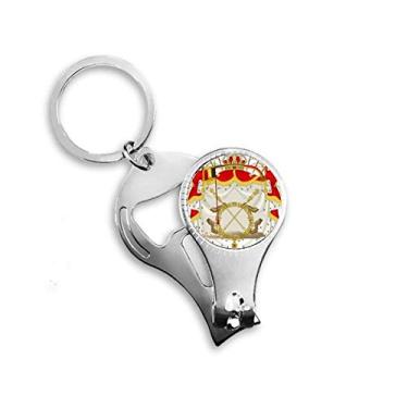 Imagem de Chaveiro Abridor de Garrafas Abridor de Garrafas com Emblema Nacional Bélgica