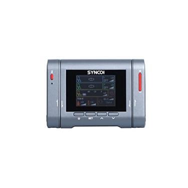 Imagem de EACHSHOT SYNCO G3: Microfone de Lapela de Transmissão Sem Fio para iPhone iPad, com Receptor e Transmissores Duplos, Gravando em Canais Triplos e Cancelamento de Ruído