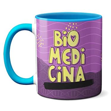 Imagem de Caneca Biomedicina Amigos Amigos Microscópio À Parte! (Azul)